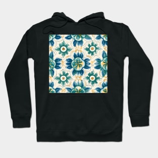 Italian Majolica Tile 23 Hoodie